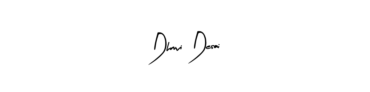 How to make Dhruvi Desai signature? Arty Signature is a professional autograph style. Create handwritten signature for Dhruvi Desai name. Dhruvi Desai signature style 8 images and pictures png