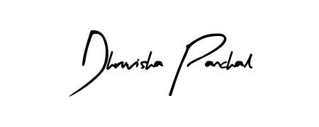 Get inspired by this graceful Arty Signature signature style for name Dhruvisha Panchal. Smooth loops and balanced proportions for everyday use. Dhruvisha Panchal signature style 8 images and pictures png