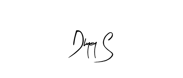 This is the best signature style for the Dhyey S name. Also you like these signature font (Arty Signature). Mix name signature. Dhyey S signature style 8 images and pictures png