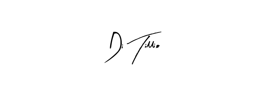 You should practise on your own different ways (Arty Signature) to write your name (Di Tillio) in signature. don't let someone else do it for you. Di Tillio signature style 8 images and pictures png