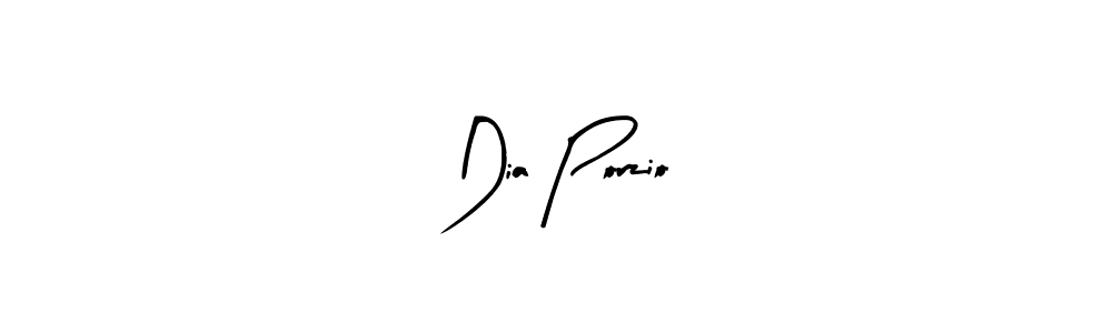 Dia Porzio stylish signature style. Best Handwritten Sign (Arty Signature) for my name. Handwritten Signature Collection Ideas for my name Dia Porzio. Dia Porzio signature style 8 images and pictures png