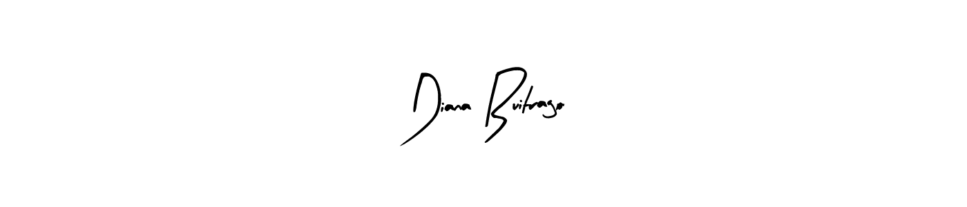 Make a beautiful signature design for name Diana Buitrago. With this signature (Arty Signature) style, you can create a handwritten signature for free. Diana Buitrago signature style 8 images and pictures png