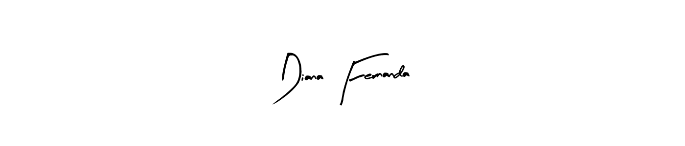 Make a short Diana Fernanda signature style. Manage your documents anywhere anytime using Arty Signature. Create and add eSignatures, submit forms, share and send files easily. Diana Fernanda signature style 8 images and pictures png