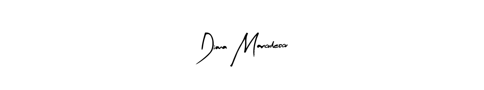 Diana Marculescu stylish signature style. Best Handwritten Sign (Arty Signature) for my name. Handwritten Signature Collection Ideas for my name Diana Marculescu. Diana Marculescu signature style 8 images and pictures png