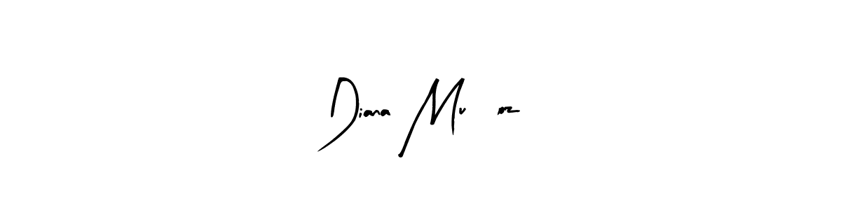 Use a signature maker to create a handwritten signature online. With this signature software, you can design (Arty Signature) your own signature for name Diana Muñoz. Diana Muñoz signature style 8 images and pictures png
