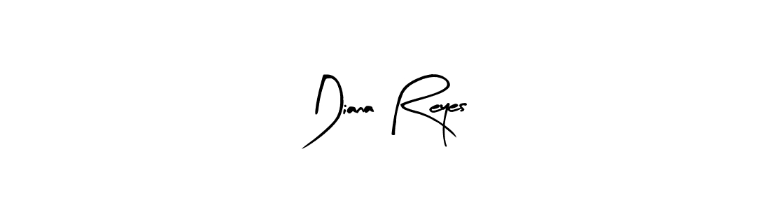 Arty Signature is a professional signature style that is perfect for those who want to add a touch of class to their signature. It is also a great choice for those who want to make their signature more unique. Get Diana Reyes name to fancy signature for free. Diana Reyes signature style 8 images and pictures png