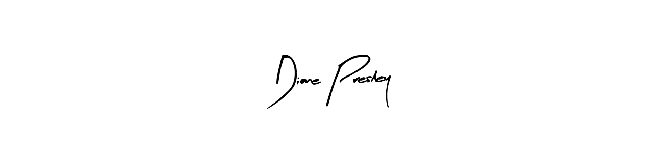 Make a beautiful signature design for name Diane Presley. With this signature (Arty Signature) style, you can create a handwritten signature for free. Diane Presley signature style 8 images and pictures png