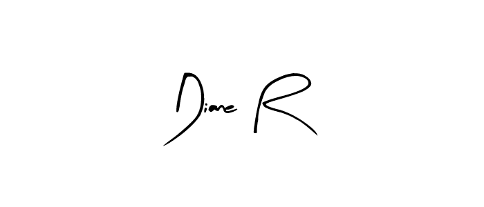 Also we have Diane R name is the best signature style. Create professional handwritten signature collection using Arty Signature autograph style. Diane R signature style 8 images and pictures png