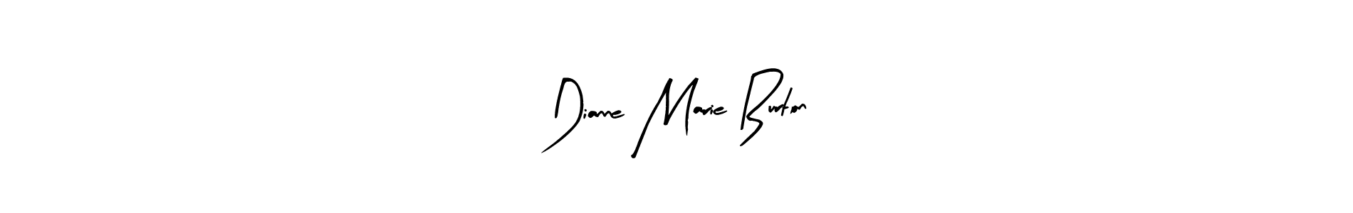 Dianne Marie Burton stylish signature style. Best Handwritten Sign (Arty Signature) for my name. Handwritten Signature Collection Ideas for my name Dianne Marie Burton. Dianne Marie Burton signature style 8 images and pictures png