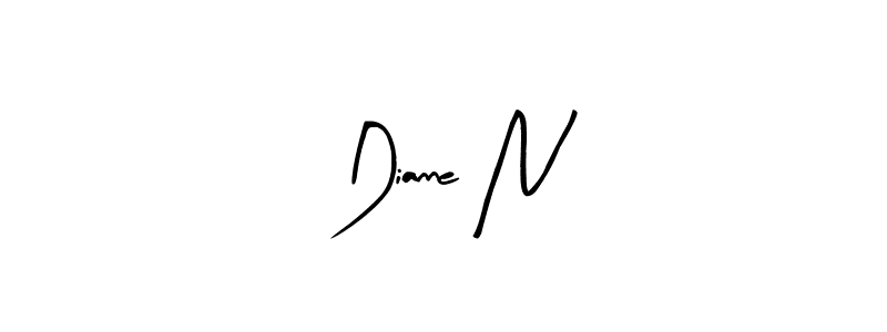 Make a beautiful signature design for name Dianne N. Use this online signature maker to create a handwritten signature for free. Dianne N signature style 8 images and pictures png