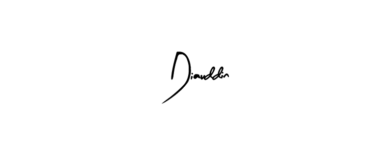 Make a beautiful signature design for name Diauddin. Use this online signature maker to create a handwritten signature for free. Diauddin signature style 8 images and pictures png
