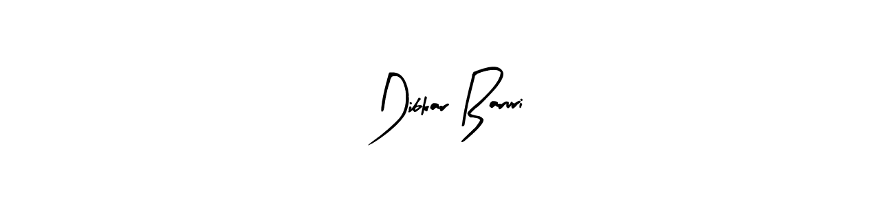 Design your own signature with our free online signature maker. With this signature software, you can create a handwritten (Arty Signature) signature for name Dibkar Baruri. Dibkar Baruri signature style 8 images and pictures png
