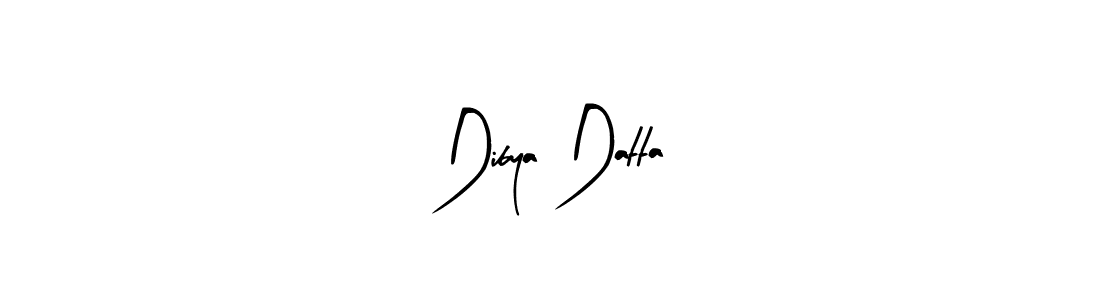 Dibya Datta stylish signature style. Best Handwritten Sign (Arty Signature) for my name. Handwritten Signature Collection Ideas for my name Dibya Datta. Dibya Datta signature style 8 images and pictures png