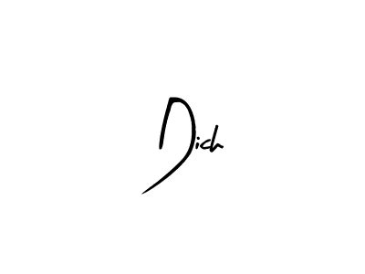 Dich stylish signature style. Best Handwritten Sign (Arty Signature) for my name. Handwritten Signature Collection Ideas for my name Dich. Dich signature style 8 images and pictures png