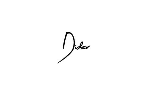 How to make Dider name signature. Use Arty Signature style for creating short signs online. This is the latest handwritten sign. Dider signature style 8 images and pictures png