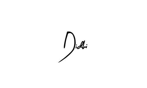 How to make Didhi signature? Arty Signature is a professional autograph style. Create handwritten signature for Didhi name. Didhi signature style 8 images and pictures png