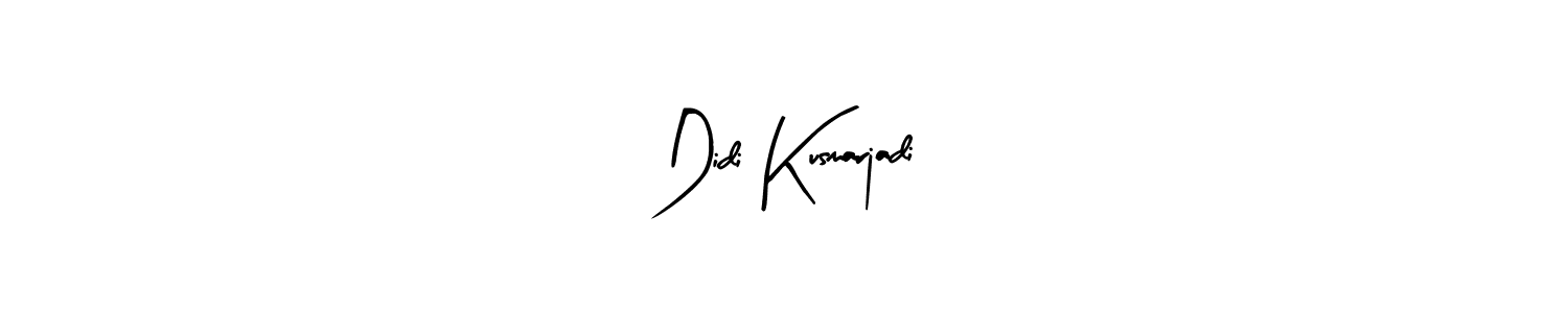 Also we have Didi Kusmarjadi name is the best signature style. Create professional handwritten signature collection using Arty Signature autograph style. Didi Kusmarjadi signature style 8 images and pictures png