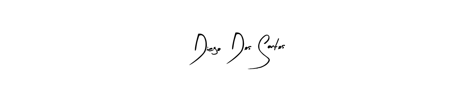 Create a beautiful signature design for name Diego Dos Santos. With this signature (Arty Signature) fonts, you can make a handwritten signature for free. Diego Dos Santos signature style 8 images and pictures png