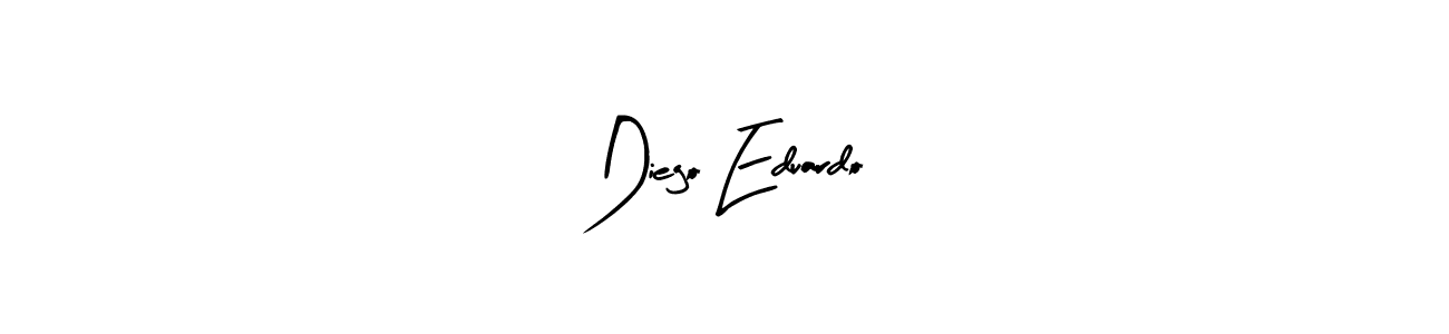 if you are searching for the best signature style for your name Diego Eduardo. so please give up your signature search. here we have designed multiple signature styles  using Arty Signature. Diego Eduardo signature style 8 images and pictures png