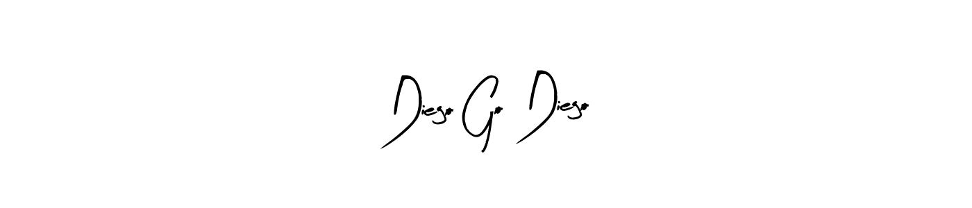 How to make Diego Go Diego name signature. Use Arty Signature style for creating short signs online. This is the latest handwritten sign. Diego Go Diego signature style 8 images and pictures png