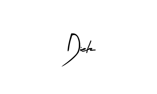 Dietz stylish signature style. Best Handwritten Sign (Arty Signature) for my name. Handwritten Signature Collection Ideas for my name Dietz. Dietz signature style 8 images and pictures png