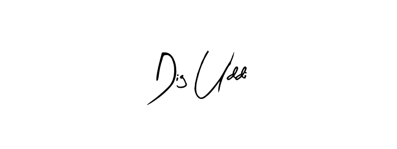 How to Draw Dig Uddi signature style? Arty Signature is a latest design signature styles for name Dig Uddi. Dig Uddi signature style 8 images and pictures png