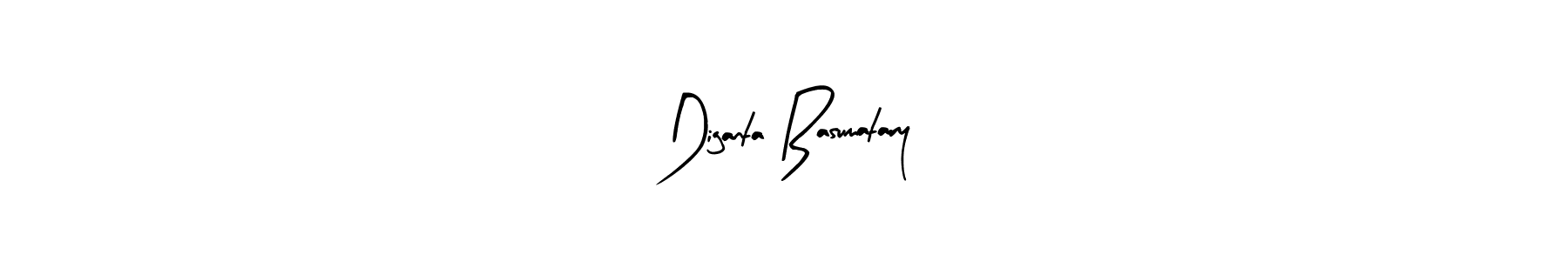 Create a beautiful signature design for name Diganta Basumatary. With this signature (Arty Signature) fonts, you can make a handwritten signature for free. Diganta Basumatary signature style 8 images and pictures png