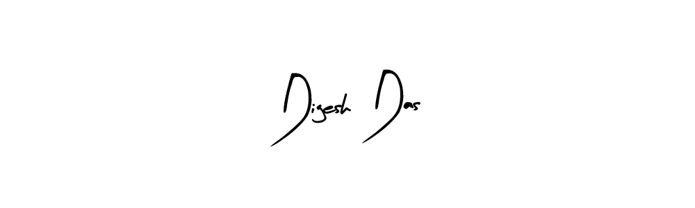 Also we have Digesh Das name is the best signature style. Create professional handwritten signature collection using Arty Signature autograph style. Digesh Das signature style 8 images and pictures png