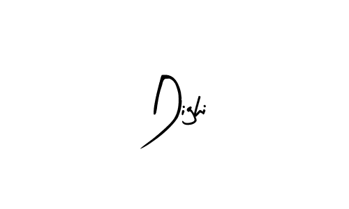 Make a beautiful signature design for name Dighi. With this signature (Arty Signature) style, you can create a handwritten signature for free. Dighi signature style 8 images and pictures png