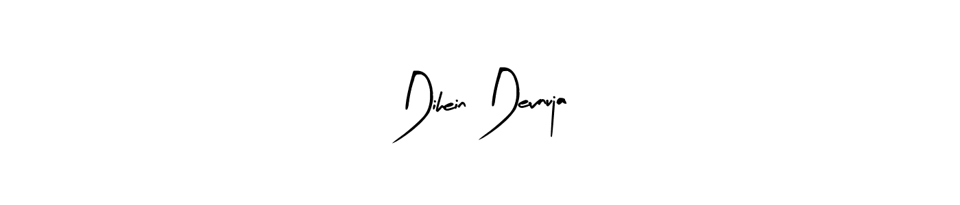 Create a beautiful signature design for name Dihein Devnuja. With this signature (Arty Signature) fonts, you can make a handwritten signature for free. Dihein Devnuja signature style 8 images and pictures png