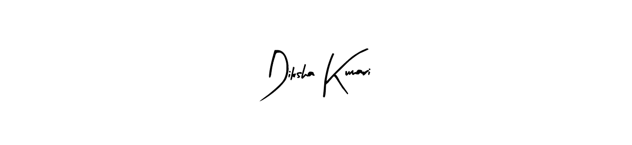 Similarly Arty Signature is the best handwritten signature design. Signature creator online .You can use it as an online autograph creator for name Diksha Kumari. Diksha Kumari signature style 8 images and pictures png