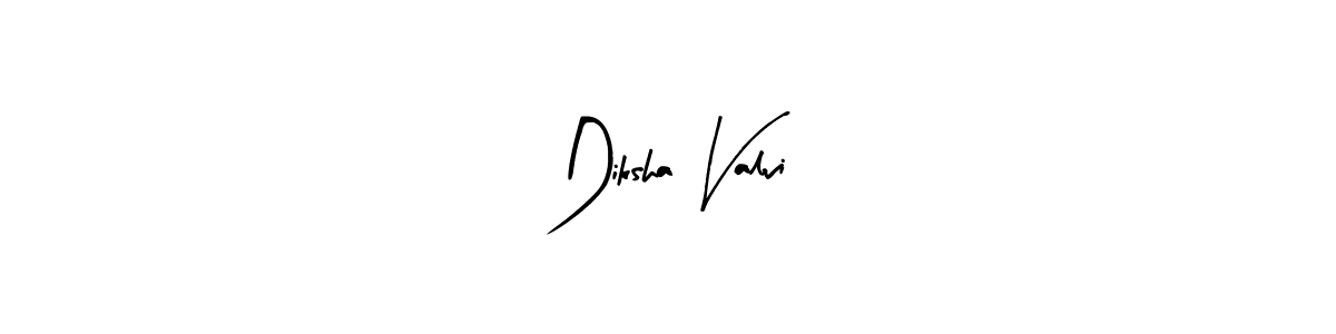 Diksha Valvi stylish signature style. Best Handwritten Sign (Arty Signature) for my name. Handwritten Signature Collection Ideas for my name Diksha Valvi. Diksha Valvi signature style 8 images and pictures png