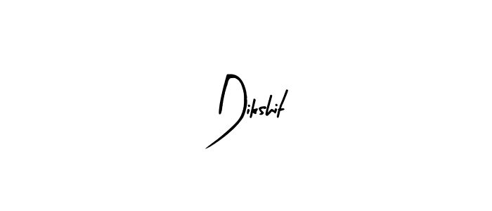 How to make Dikshit name signature. Use Arty Signature style for creating short signs online. This is the latest handwritten sign. Dikshit signature style 8 images and pictures png