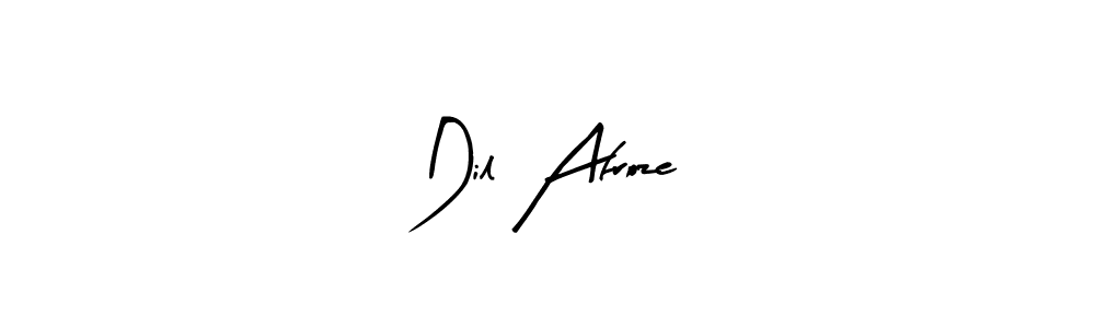 Best and Professional Signature Style for Dil Afroze. Arty Signature Best Signature Style Collection. Dil Afroze signature style 8 images and pictures png