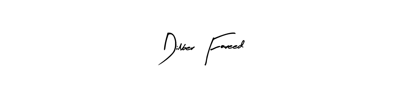 You should practise on your own different ways (Arty Signature) to write your name (Dilber Fareed) in signature. don't let someone else do it for you. Dilber Fareed signature style 8 images and pictures png