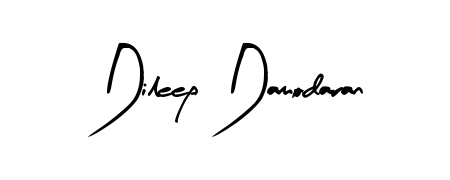 Transform the name Dileep Damodaran into a signature masterpiece using Arty Signature font. Ideal for photographers, artists, and creators looking for watermarks. Dileep Damodaran signature style 8 images and pictures png
