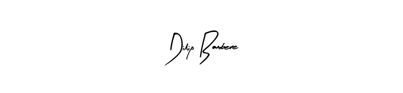 Create a beautiful signature design for name Dilip Bambere. With this signature (Arty Signature) fonts, you can make a handwritten signature for free. Dilip Bambere signature style 8 images and pictures png