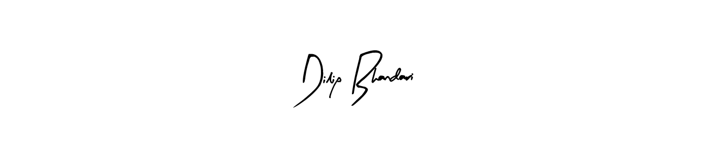 Dilip Bhandari stylish signature style. Best Handwritten Sign (Arty Signature) for my name. Handwritten Signature Collection Ideas for my name Dilip Bhandari. Dilip Bhandari signature style 8 images and pictures png