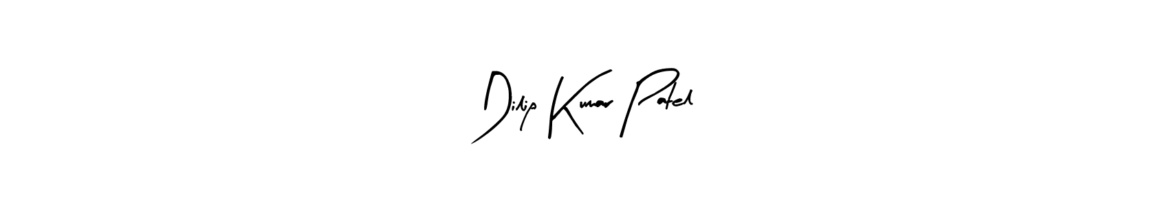 Create a beautiful signature design for name Dilip Kumar Patel. With this signature (Arty Signature) fonts, you can make a handwritten signature for free. Dilip Kumar Patel signature style 8 images and pictures png