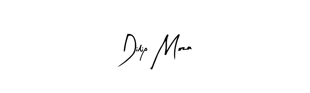 Also we have Dilip Moza name is the best signature style. Create professional handwritten signature collection using Arty Signature autograph style. Dilip Moza signature style 8 images and pictures png