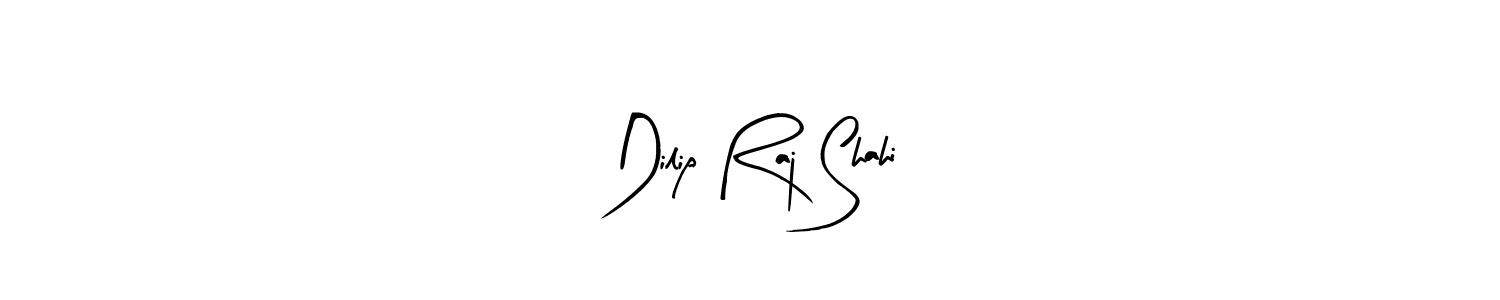 Make a beautiful signature design for name Dilip Raj Shahi. With this signature (Arty Signature) style, you can create a handwritten signature for free. Dilip Raj Shahi signature style 8 images and pictures png