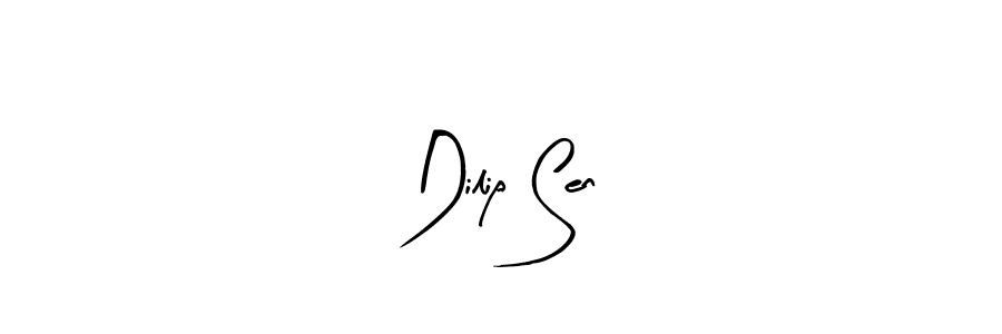 The best way (Arty Signature) to make a short signature is to pick only two or three words in your name. The name Dilip Sen include a total of six letters. For converting this name. Dilip Sen signature style 8 images and pictures png