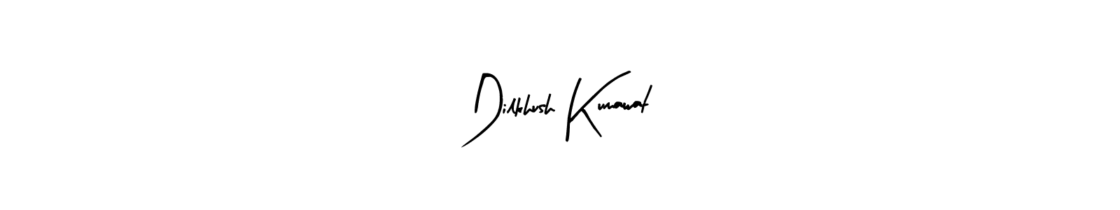 Use a signature maker to create a handwritten signature online. With this signature software, you can design (Arty Signature) your own signature for name Dilkhush Kumawat. Dilkhush Kumawat signature style 8 images and pictures png