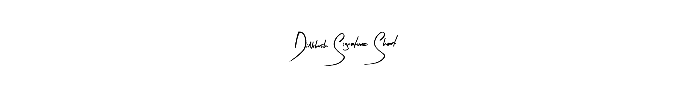 Similarly Arty Signature is the best handwritten signature design. Signature creator online .You can use it as an online autograph creator for name Dilkhush Signature Short. Dilkhush Signature Short signature style 8 images and pictures png