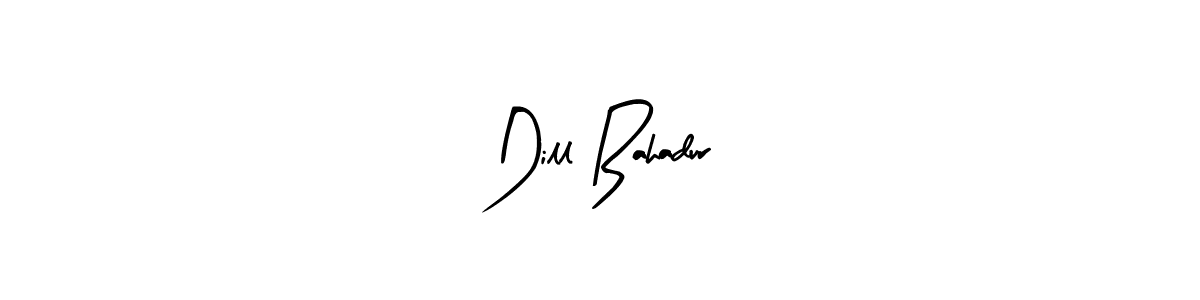 See photos of Dill Bahadur official signature by Spectra . Check more albums & portfolios. Read reviews & check more about Arty Signature font. Dill Bahadur signature style 8 images and pictures png