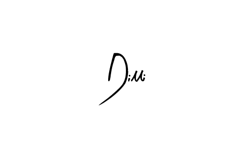 How to make Dilli name signature. Use Arty Signature style for creating short signs online. This is the latest handwritten sign. Dilli signature style 8 images and pictures png