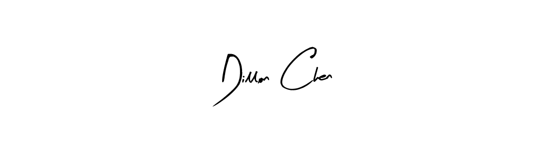 Dillon Chen stylish signature style. Best Handwritten Sign (Arty Signature) for my name. Handwritten Signature Collection Ideas for my name Dillon Chen. Dillon Chen signature style 8 images and pictures png