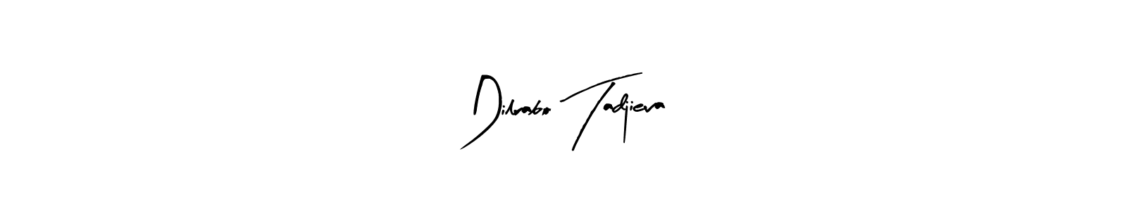 Make a beautiful signature design for name Dilrabo Tadjieva. Use this online signature maker to create a handwritten signature for free. Dilrabo Tadjieva signature style 8 images and pictures png