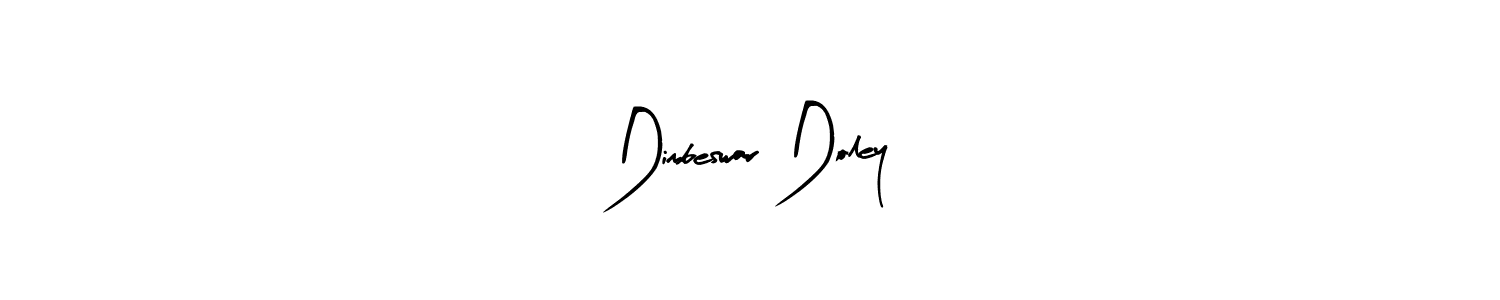 Arty Signature is a professional signature style that is perfect for those who want to add a touch of class to their signature. It is also a great choice for those who want to make their signature more unique. Get Dimbeswar Doley name to fancy signature for free. Dimbeswar Doley signature style 8 images and pictures png