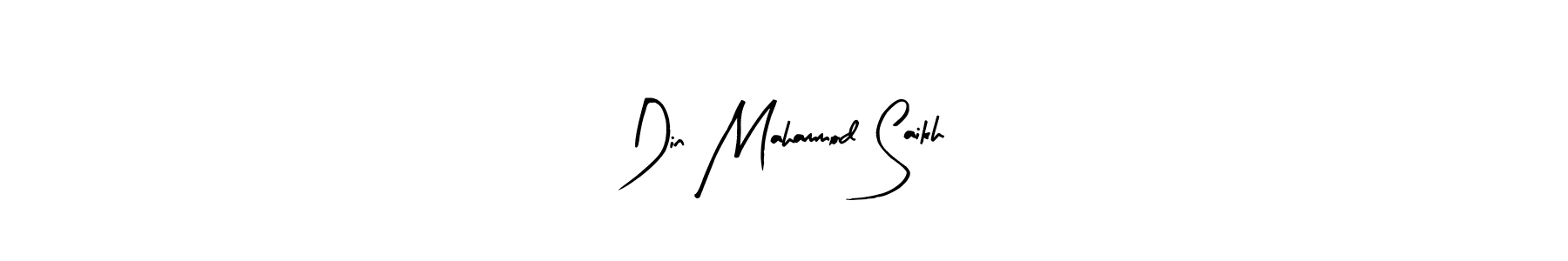 Make a beautiful signature design for name Din Mahammod Saikh. With this signature (Arty Signature) style, you can create a handwritten signature for free. Din Mahammod Saikh signature style 8 images and pictures png